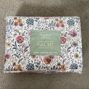 2 Piece Full Size Bed sheet & pillowcase